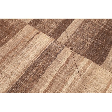 Tappeto Kilim Vintage Persia bianco giallo 164x209