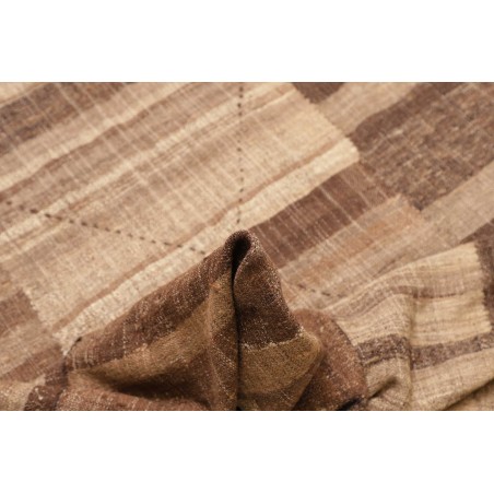 Tappeto Kilim Vintage Persia bianco giallo 164x209