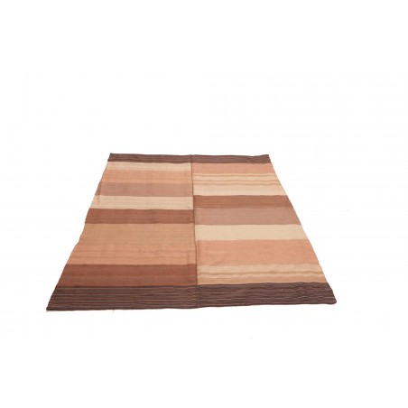 Tappeto Kilim Vintage Persia marrone 137x167