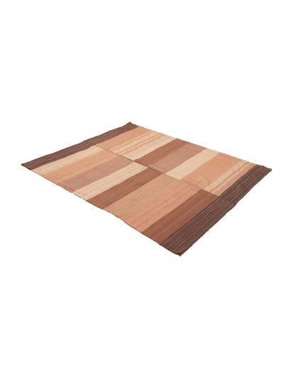 Tappeto Kilim Vintage Persia marrone 137x167
