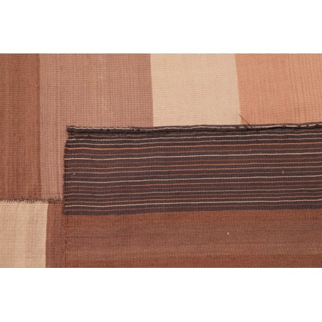 Tappeto Kilim Vintage Persia marrone 137x167