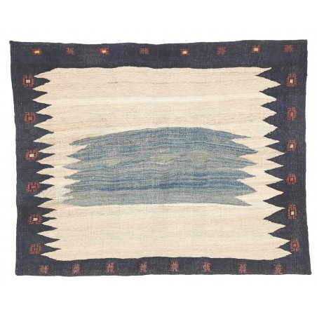 Tappeto Kilim Vintage Persia grigio 92x116