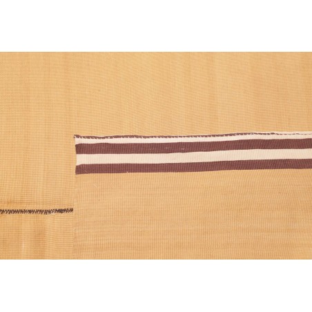 Tappeto Kilim Vintage Persia marrone bianco 129x218