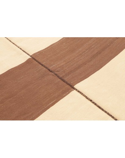 Tappeto Kilim Vintage Persia beige marrone 145x152