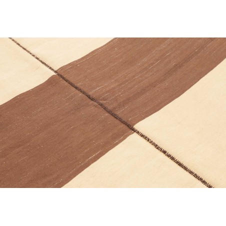 Tappeto Kilim Vintage Persia beige marrone 145x152