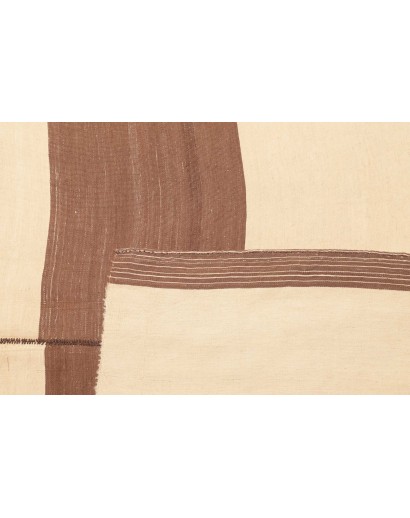 Tappeto Kilim Vintage Persia beige marrone 145x152