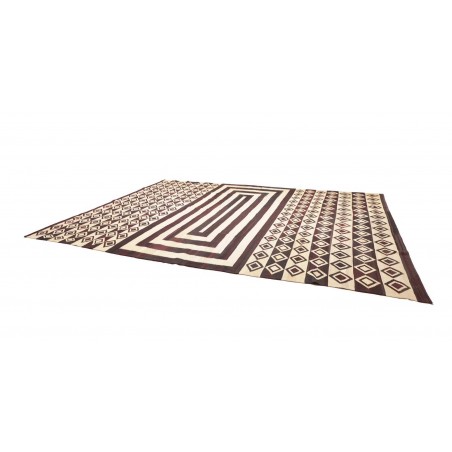 Tappeto Kilim Vintage Persia beige grigio 333x430