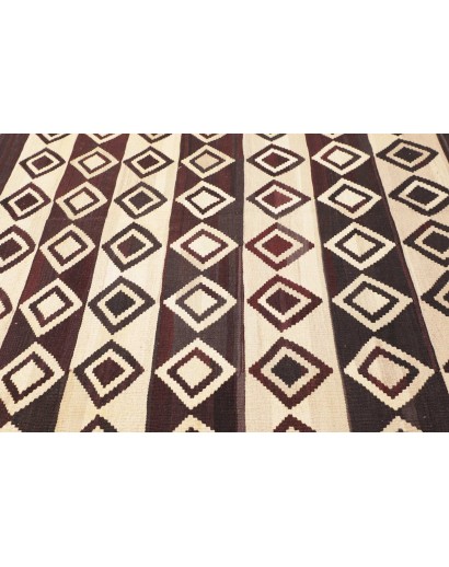 Tappeto Kilim Vintage Persia beige grigio 333x430