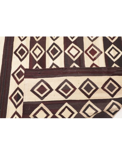 Tappeto Kilim Vintage Persia beige grigio 333x430
