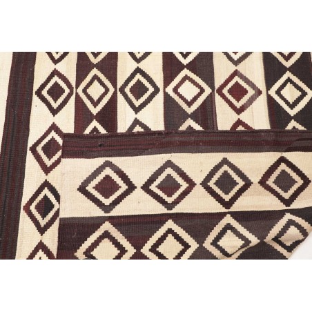 Tappeto Kilim Vintage Persia beige grigio 333x430