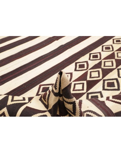 Tappeto Kilim Vintage Persia beige grigio 333x430