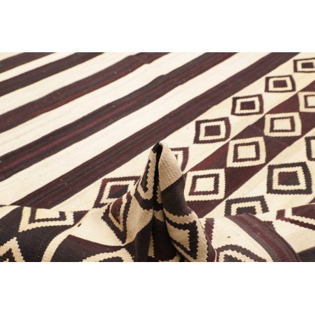 Tappeto Kilim Vintage Persia beige grigio 333x430