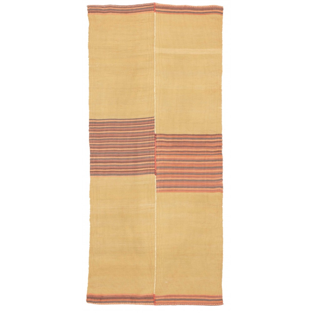 Tappeto Kilim Vintage Persia marrone 80x200