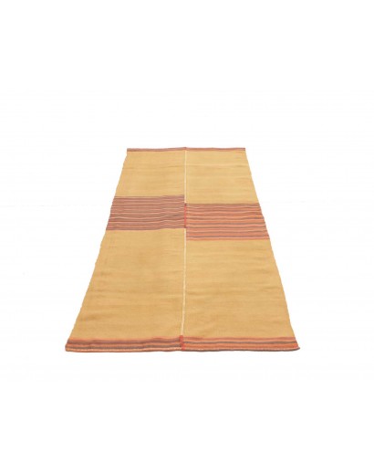 Tappeto Kilim Vintage Persia marrone 80x200