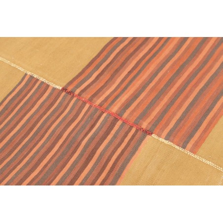 Tappeto Kilim Vintage Persia marrone 80x200