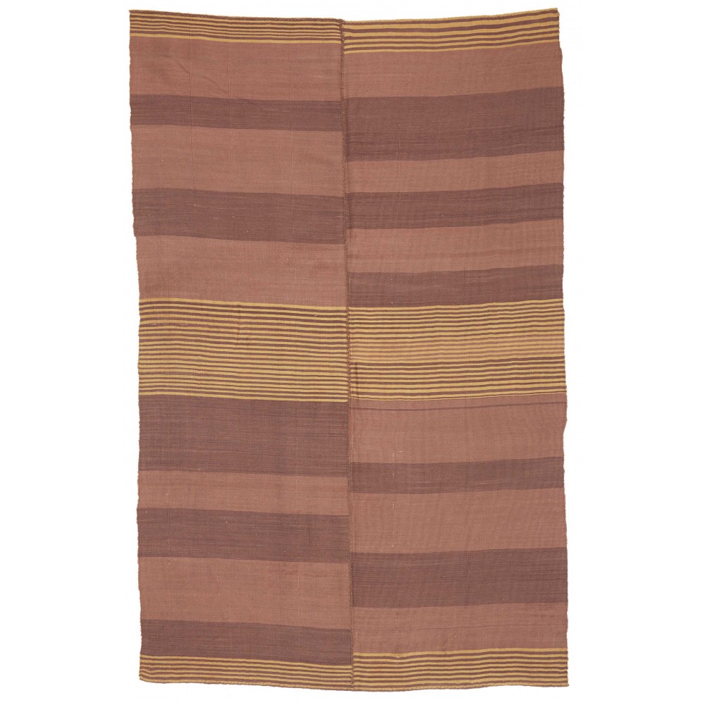 Tappeto Kilim Vintage Persia azzurro marrone 130x205