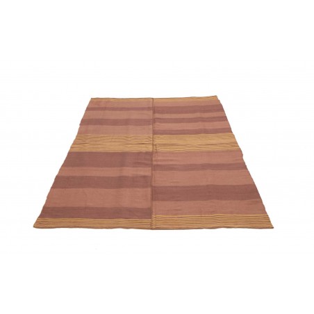 Tappeto Kilim Vintage Persia azzurro marrone 130x205