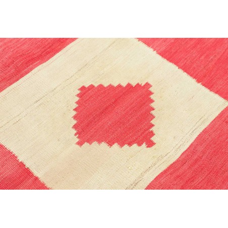 Tappeto Kilim Vintage Persia rosso 107x99
