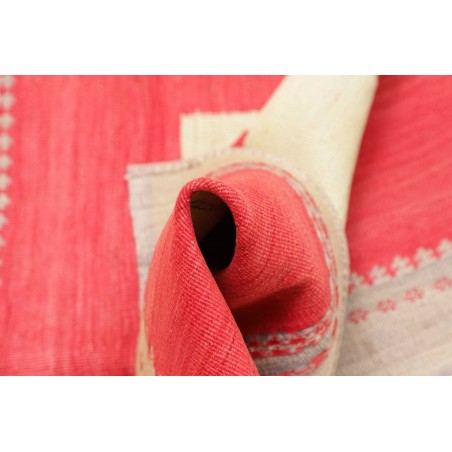 Tappeto Kilim Vintage Persia rosso 107x99