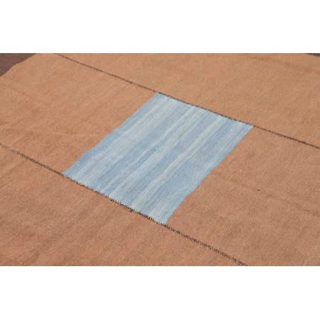 Tappeto Kilim Vintage Persia azzurro marrone 265x297
