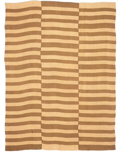 Tappeto Kilim Vintage Persia arancione marrone 210x297