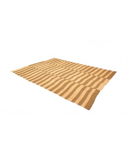 Tappeto Kilim Vintage Persia arancione marrone 210x297