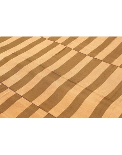 Tappeto Kilim Vintage Persia arancione marrone 210x297