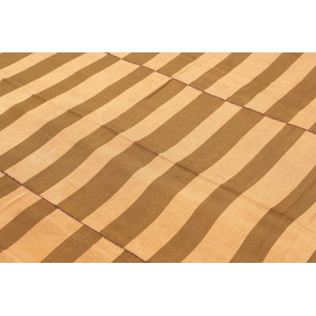 Tappeto Kilim Vintage Persia arancione marrone 210x297