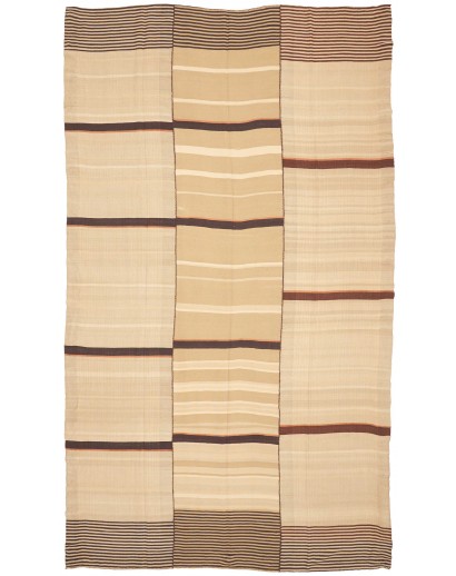 Tappeto Kilim Vintage Persia marrone verde 206x356