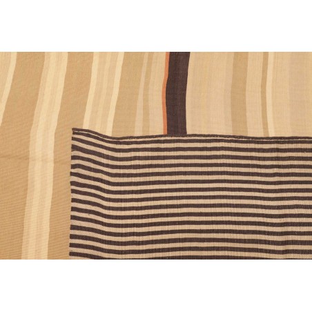 Tappeto Kilim Vintage Persia marrone verde 206x356