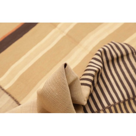 Tappeto Kilim Vintage Persia marrone verde 206x356