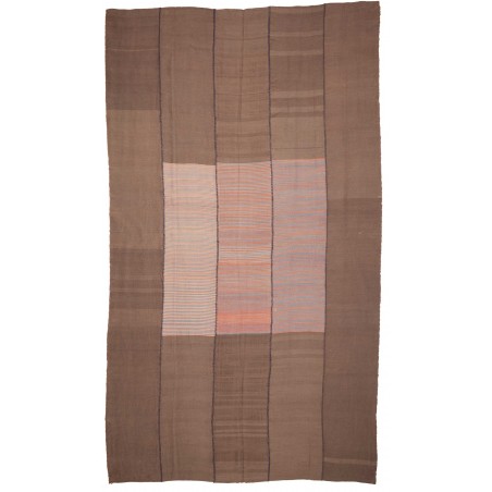 Tappeto Kilim Vintage Persia azzurro arancione 227x405