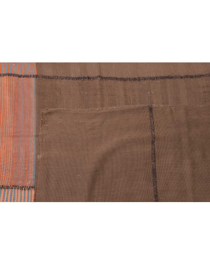 Tappeto Kilim Vintage Persia azzurro arancione 227x405
