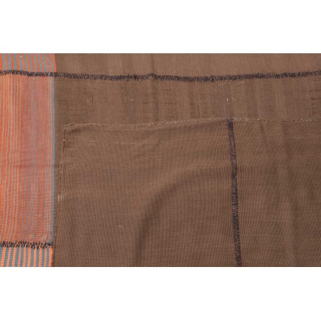 Tappeto Kilim Vintage Persia azzurro arancione 227x405