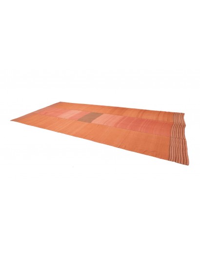 Tappeto Kilim Vintage Persia rosso 210x443