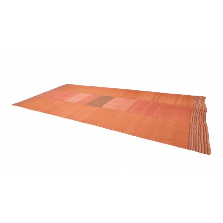 Tappeto Kilim Vintage Persia rosso 210x443