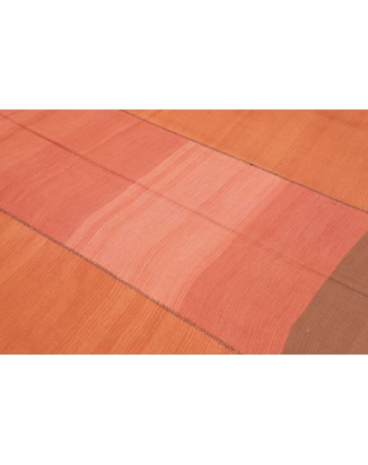 Tappeto Kilim Vintage Persia rosso 210x443