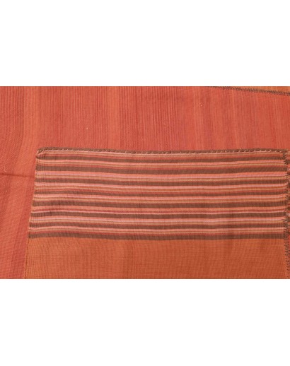Tappeto Kilim Vintage Persia rosso 210x443