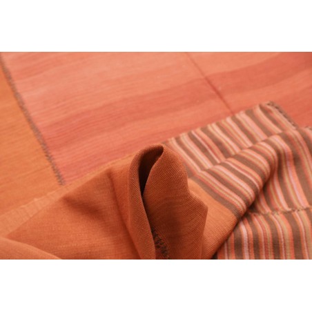 Tappeto Kilim Vintage Persia rosso 210x443