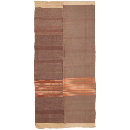 Tappeto Kilim Vintage Persia azzurro arancione 127x268