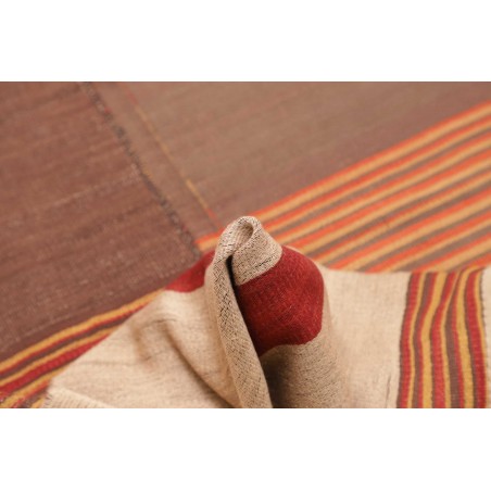 Tappeto Kilim Vintage Persia azzurro arancione 127x268
