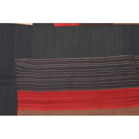 Tappeto Kilim Vintage Persia grigio rosso 188x274