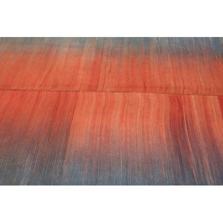 Tappeto Kilim Vintage Persia rosso azzurro 260x387