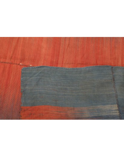 Tappeto Kilim Vintage Persia rosso azzurro 260x387