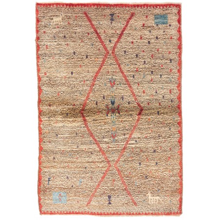 Tappeto Gabbeh Fine Persia marrone 115x169
