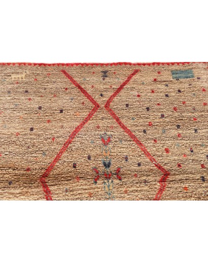 Tappeto Gabbeh Fine Persia marrone 115x169