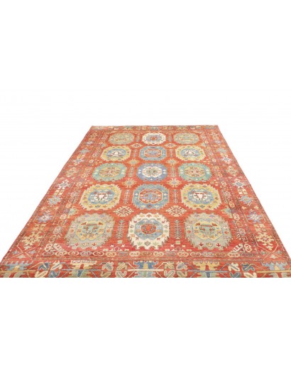 Tappeto Kazak Afghanistan marrone arancione 201x296