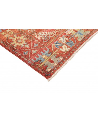 Tappeto Kazak Afghanistan marrone arancione 201x296