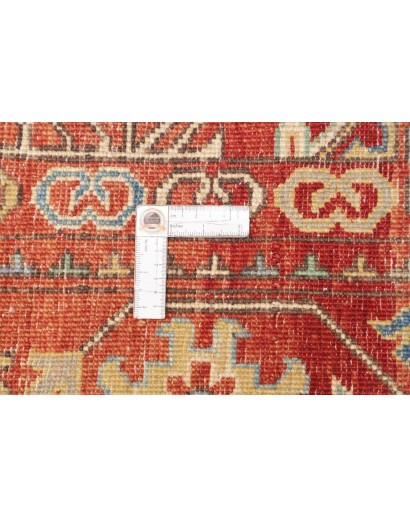 Tappeto Kazak Afghanistan marrone arancione 201x296