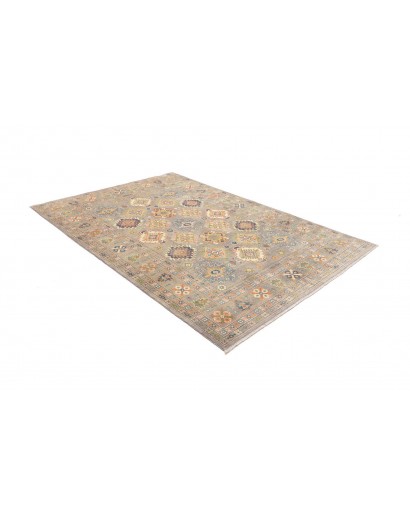 Tappeto Kazak Afghanistan marrone 171x240